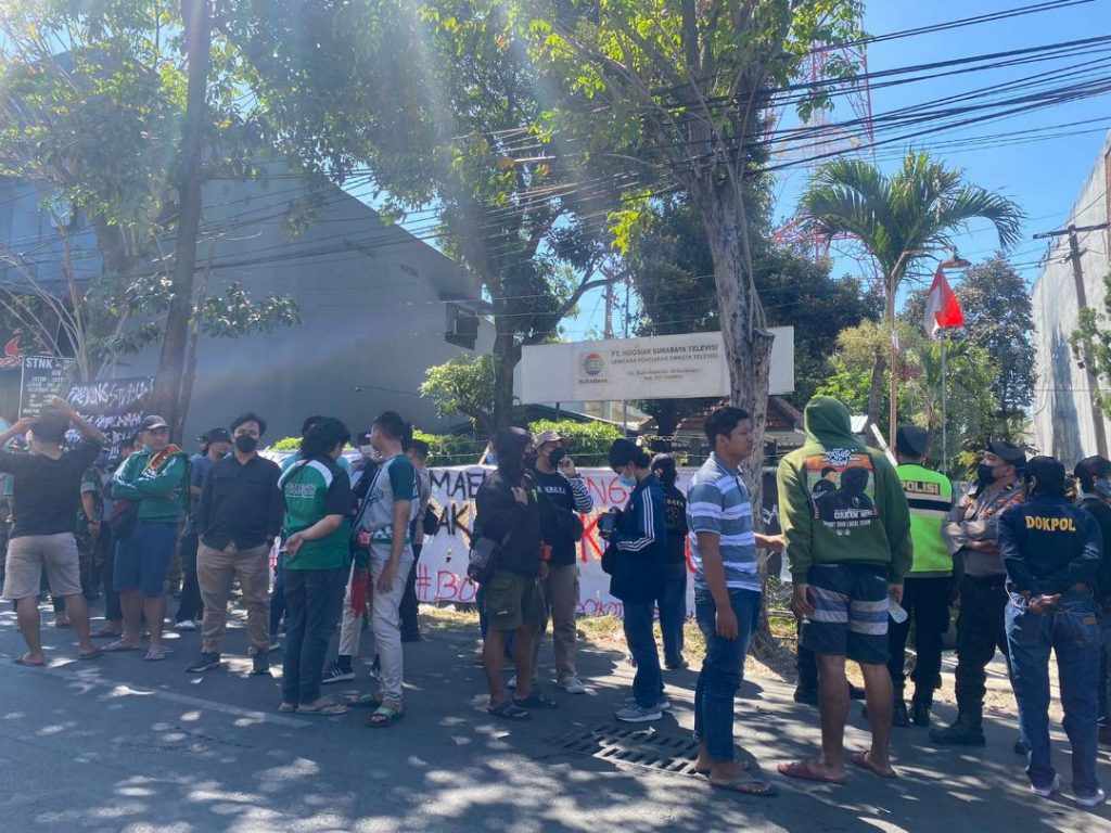 Bonek Demo Stasiun Televisi, Ratusan Polisi Disiagakan