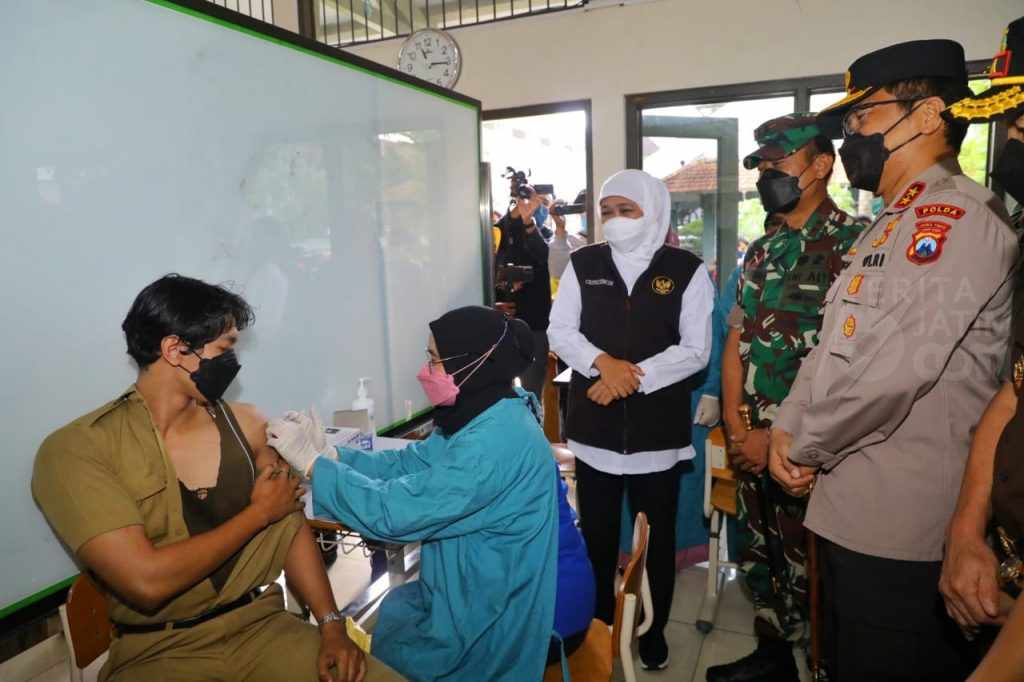 Vaksinasi Booster di Jatim Baru 23,01 Persen