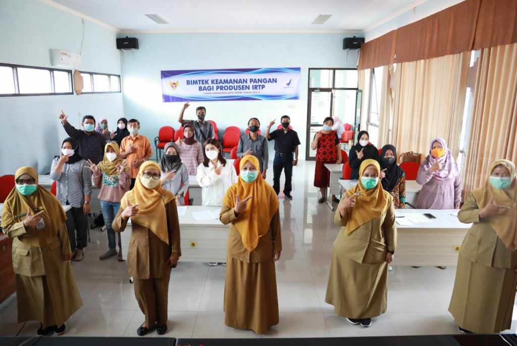 Pastikan Standar dan Keamanan Produk IRTP, Dinkes Kota Kediri Selenggarakan Bimtek Keamanan Pangan