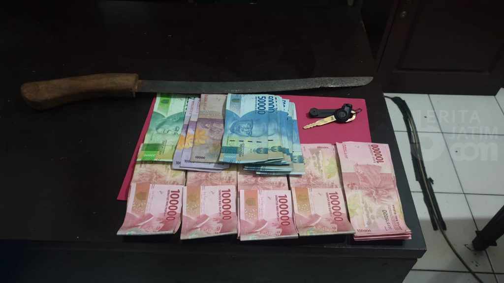 Polsek Pandaan Pasuruan Amankan Maling di Koperasi Mekar