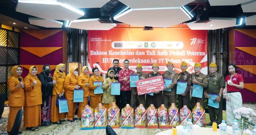 Rayakan Hari Kemerdekaan RI, Mercure Hotel Gandeng YBSI Salurkan Kebahagiaan ke Veteran