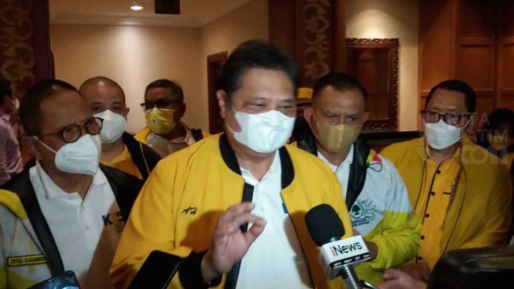 Tiga Ketum Partai KIB Konsolidasi Nasional di Surabaya, Ini Kata Airlangga