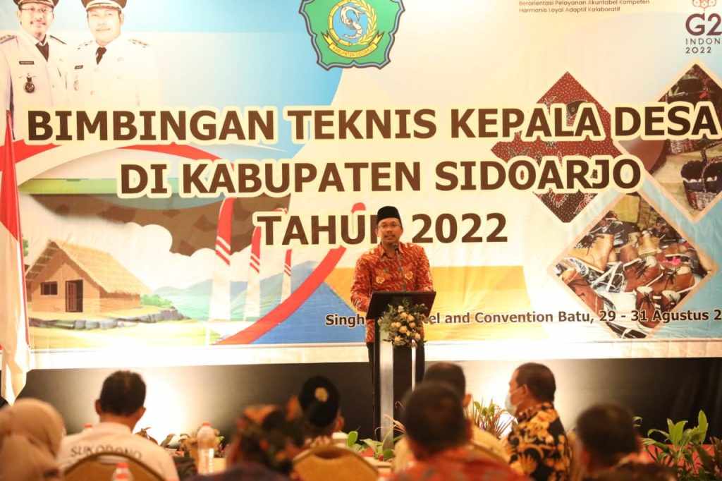 84 Kepala Desa di Kabupaten Sidoarjo Jalani Pelatihan Peningkatan Kapabilitas
