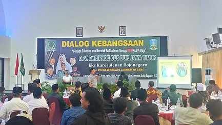 Jaga Toleransi dan Tolak Radikalisme, Barikade Gus Dur Jatim Gelar Dialog Kebangsaan