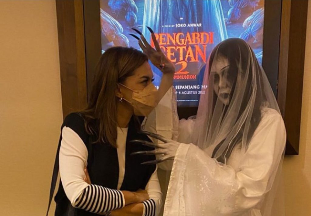 Ketegangan Saat Nonton Film Pengabdi Setan 2: Communion di Bioskop, Begini Ungkap Najwa Shihab