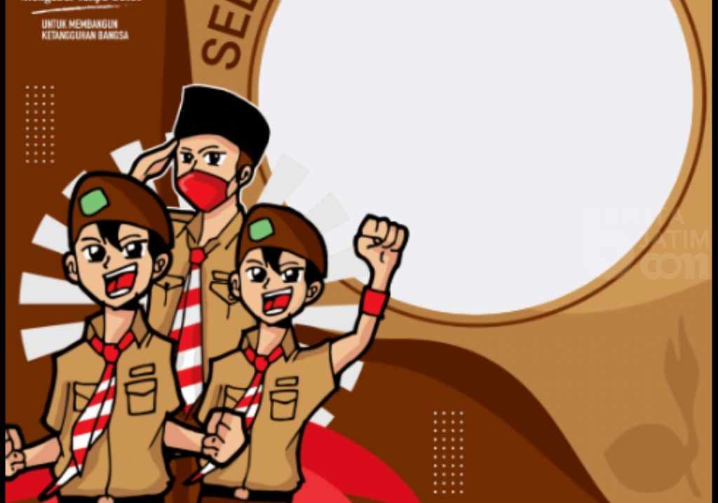 50 Link Twibbon untuk Rayakan Hari Pramuka 2022