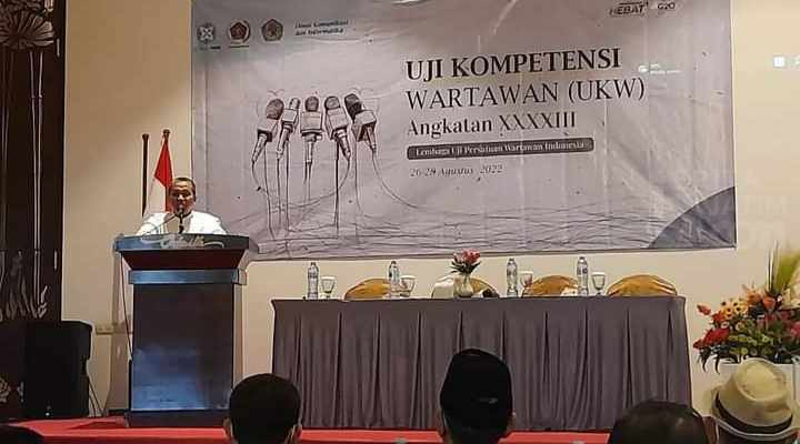 Djoko Tetuko Buka Uji Kompetensi di Pamekasan