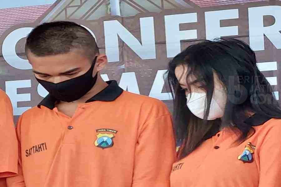 Sejoli Pencuri Kotak Amal Masjid Ditangkap Polres Magetan, Ternyata Beraksi Empat Lokasi