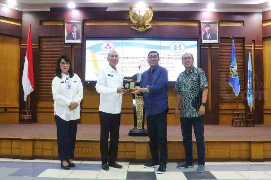 Kuatkan Program Doble Track, Dinas Pendidikan Gandeng Bank UMKM Jatim