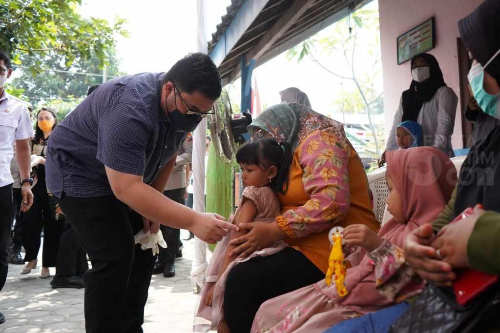 Target Imunisasi 83.519 anak, Bupati Kediri Minta Petugas Tidak Kendor