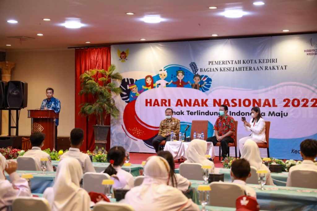 Peringati HAN 2022, Pemkot Kediri Pastikan Anak-Anak Siap Hadapi Endemi dan Tumbuh Tangguh