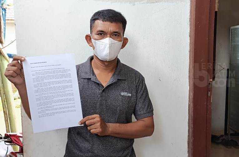 Berharap Keadilan, Pemilik Tanah di Padang Kandis Kirim Surat Terbuka ke Jokowi