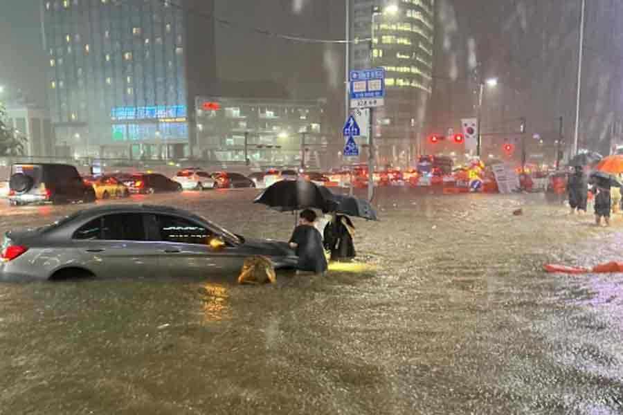 Banjir Bandang Terjang Korea Selatan, Terbesar Setelah 80 Tahun