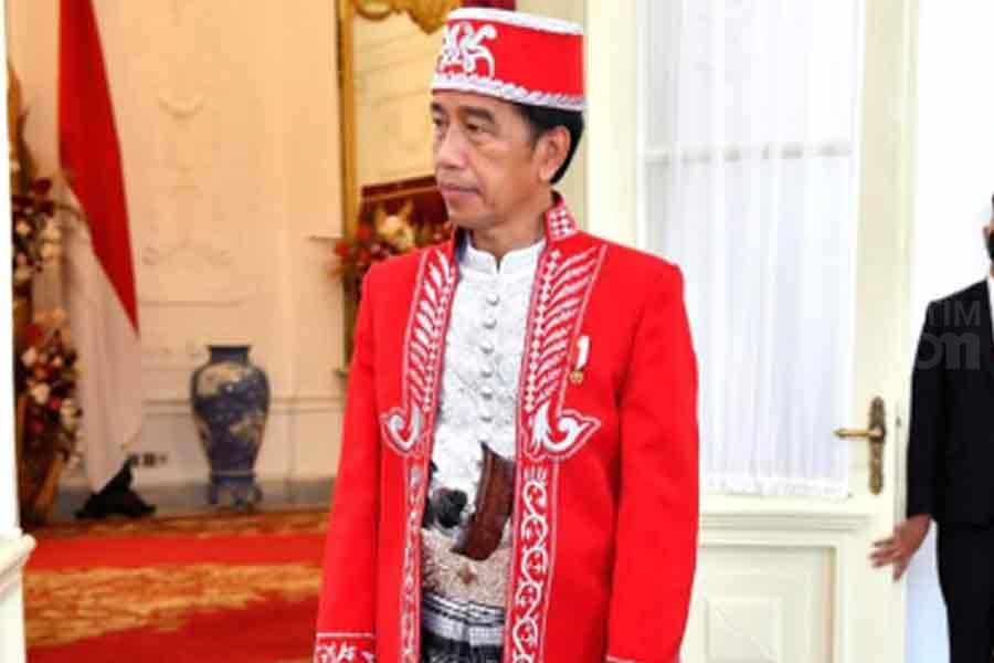 Makna Baju Buton Dolomani yang Dikenakan Jokowi di HUT Ke-77 RI