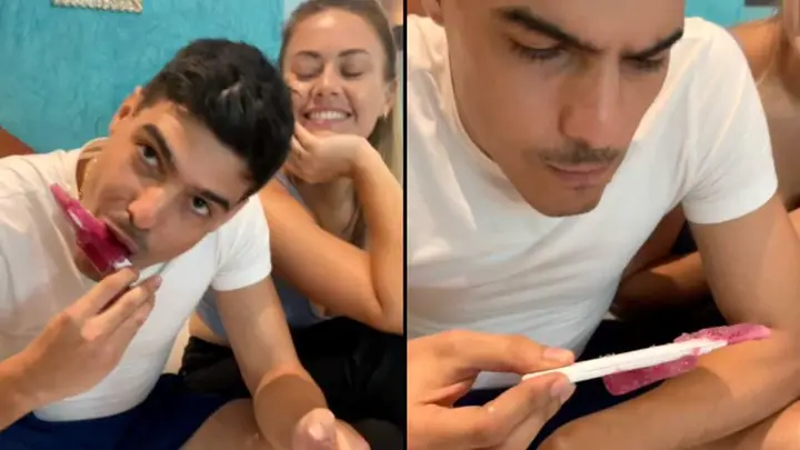 Viral Testpack di Dalam Es Krim Sukses Bikin Warganet Jijik
