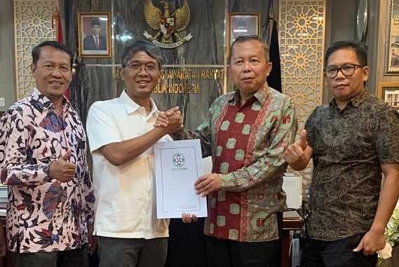 Reformulasi 14 Pasal RKUHP, Dewan Pers Temui Anggota Komisi III Arsul Sani