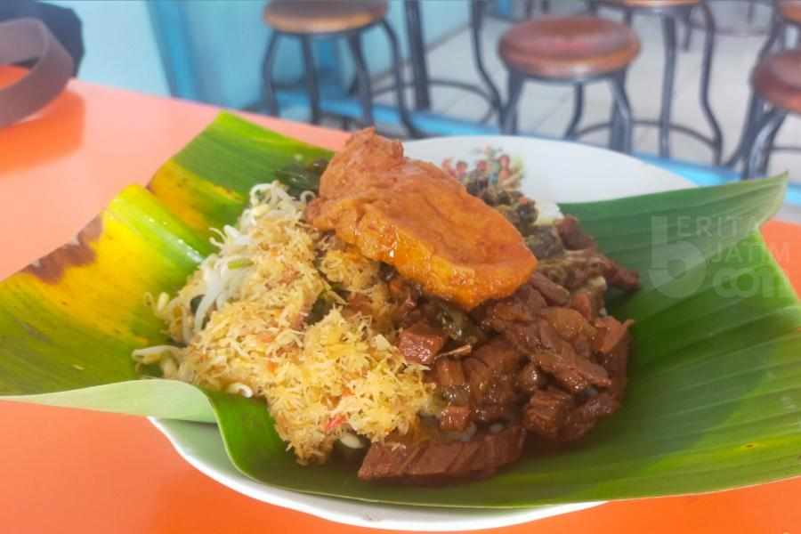 Sego Kalongan Babat Lamongan, Kuliner Legendaris Sejak 1970