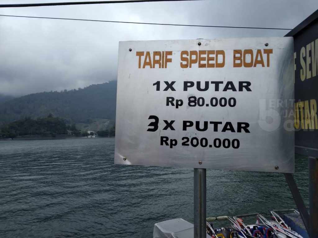 Tarif Speedboat Telaga Sarangan Magetan Naik, Jadi Rp 80 Ribu per Putaran