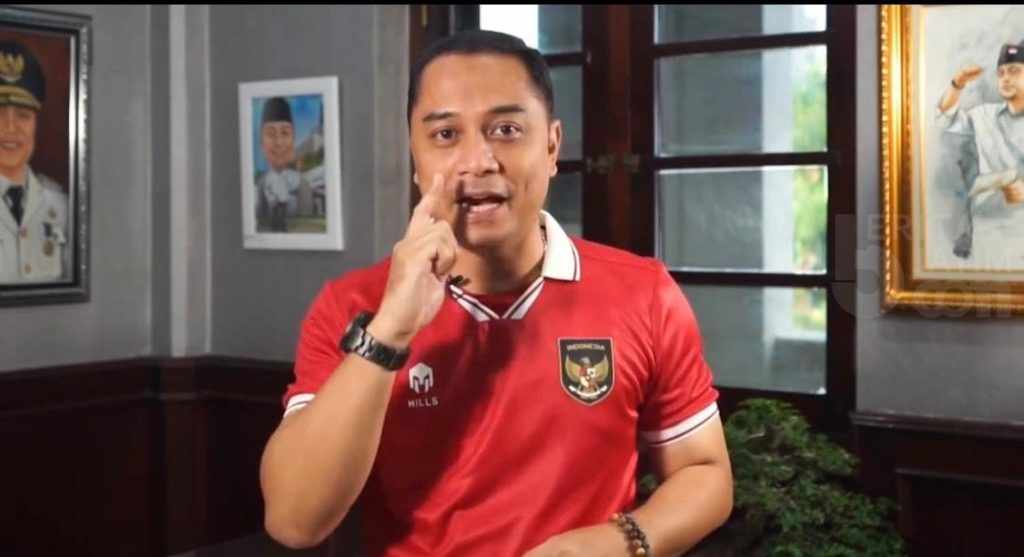 Wali Kota Eri Ajak Masyarakat Nonton Langsung Timnas U-20 di GBT Surabaya