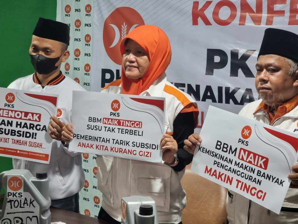 Tolak Harga BBM Naik, PKS Jatim: Presiden Jokowi Harus Batalkan!