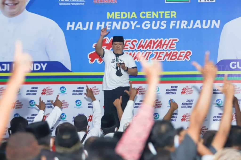 Pilkada Jember 2024, Bupati Hendy Berharap Rekom Gerindra Lagi