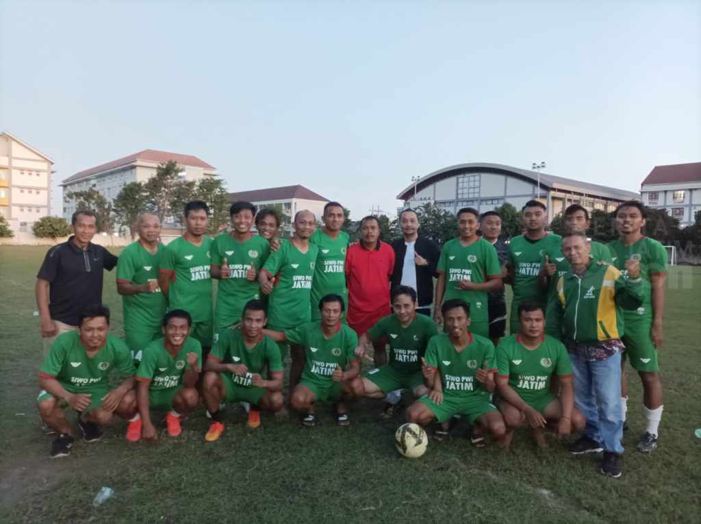 Persiapan Tim Sepakbola SIWO PWI Jatim Kian Intens Jelang Porwanas 2022