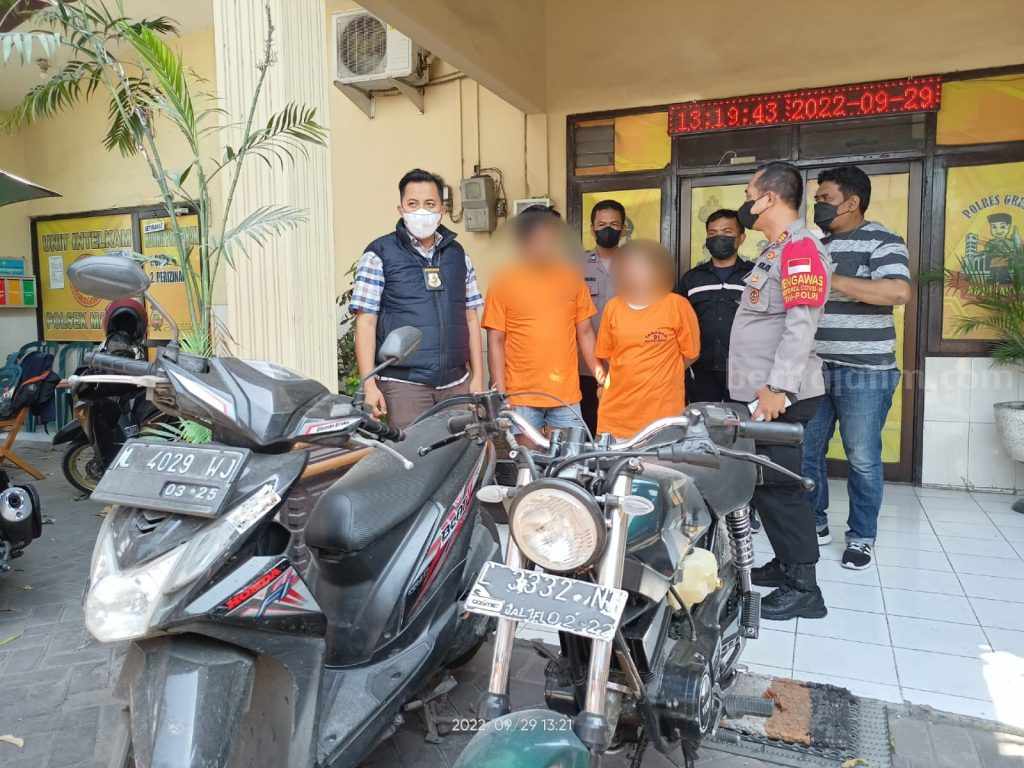 Bandit Curanmor Asal Surabaya Diringkus di Gresik