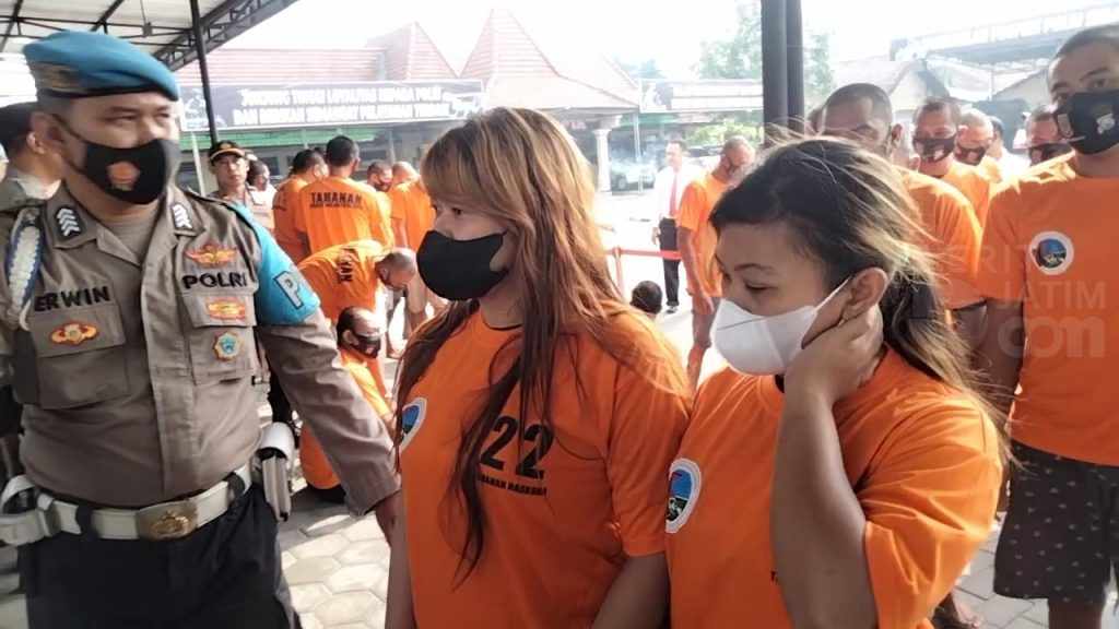 33 Tersangka Penyalahgunaan Narkoba Diringkus Polresta Mojokerto, 2 di Antaranya Perempuan
