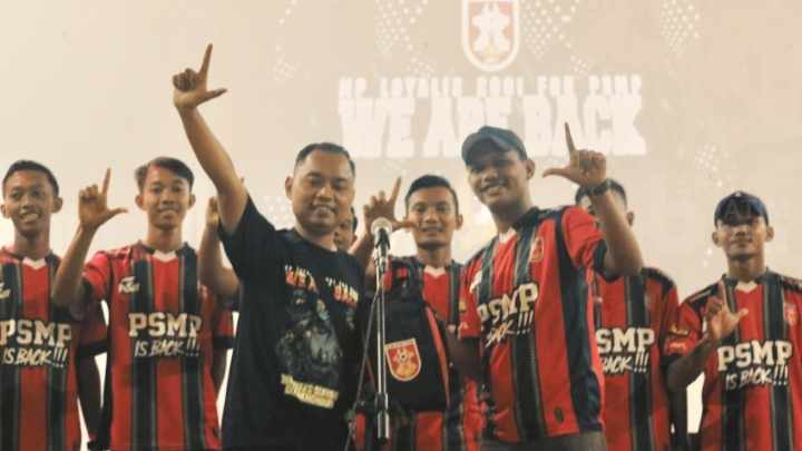 Dukung Tim PSMP, Suporter MP Loyalis 2001 Mojokerto Perkenalkan Skuad dan Pelatih