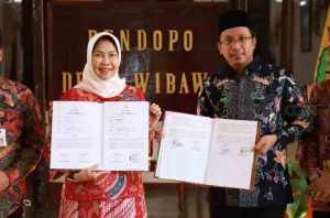 Wali Kota Batu dan Bupati Sidoarjo Teken Kerjasama Majukan Jawa Timur