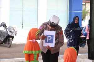 Polres Sumenep Sapa Anak Paud dan TK