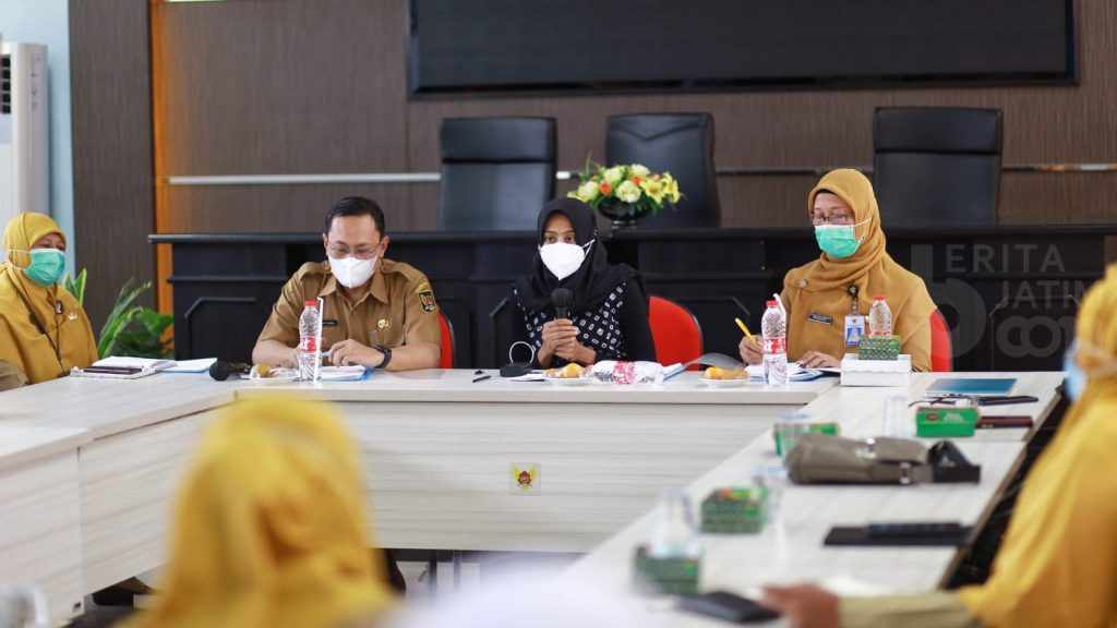 Ketua TP PKK Kota Kediri Diskusi Pemberian ASI Eksklusif