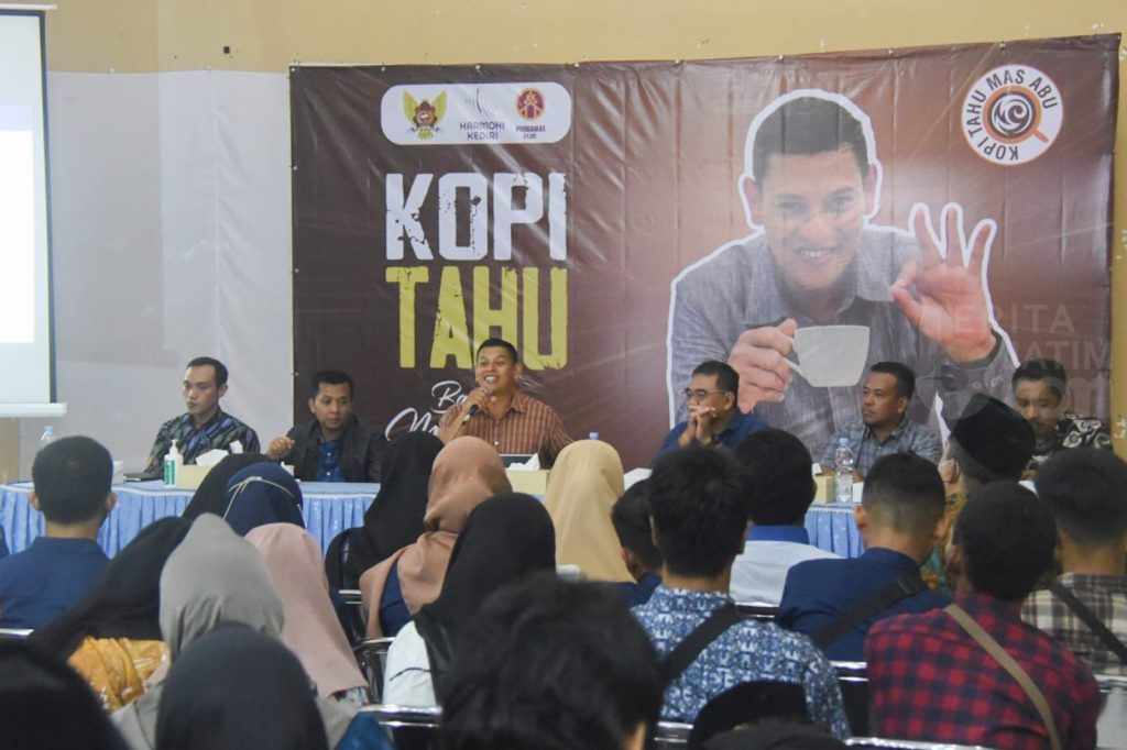 Kopi Tahu Bersama Mas Abu Sambangi Kelurahan Setonopande Kota Kediri