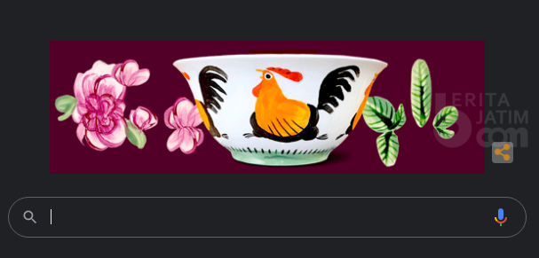 Sejarah dan Makna Filosofis Mangkuk Ayam Jago yang Jadi Google Doodle