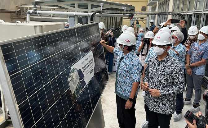 Terapkan Industri Hijau, Bogasari Operasikan Listrik Tenaga Surya
