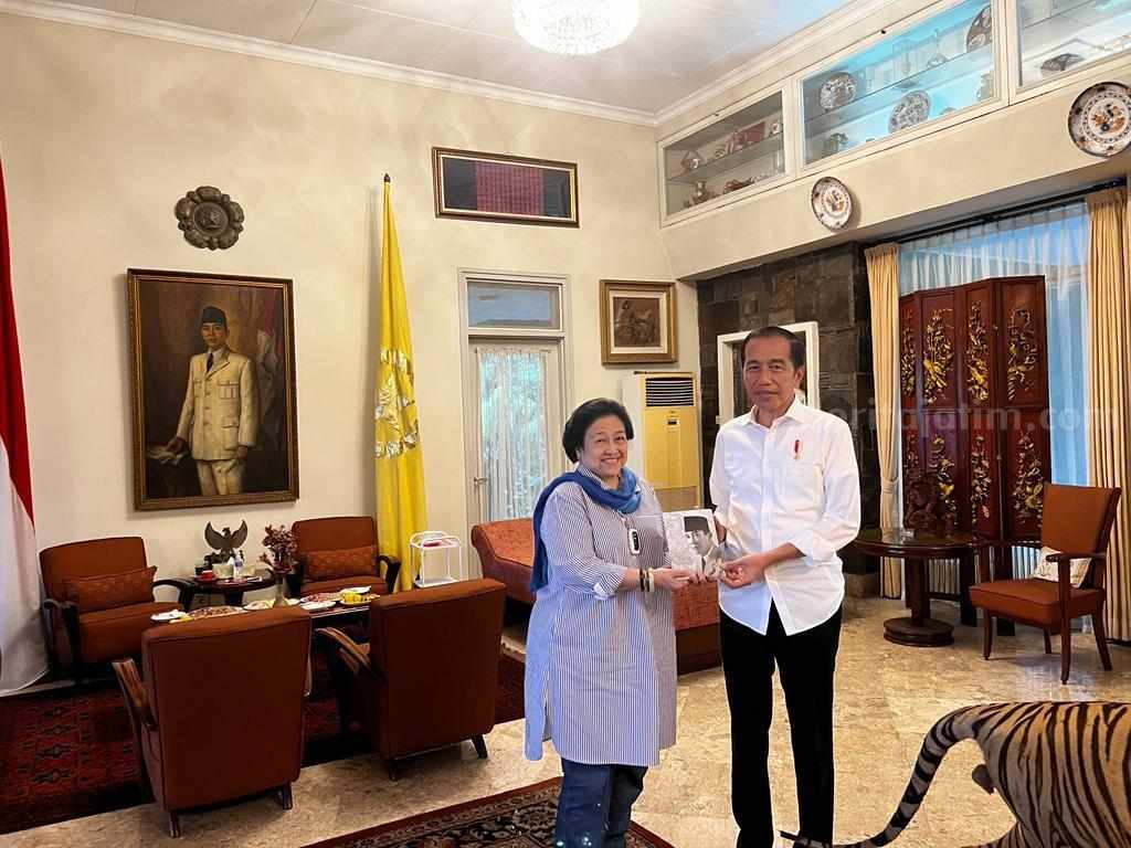 Jokowi Bertemu Megawati di Batu Tulis, Apa Agendanya?