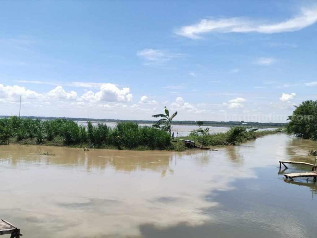 Tanggul Jebol di Bojonegoro Dibiarkan, Penanganan Menunggu Air Surut