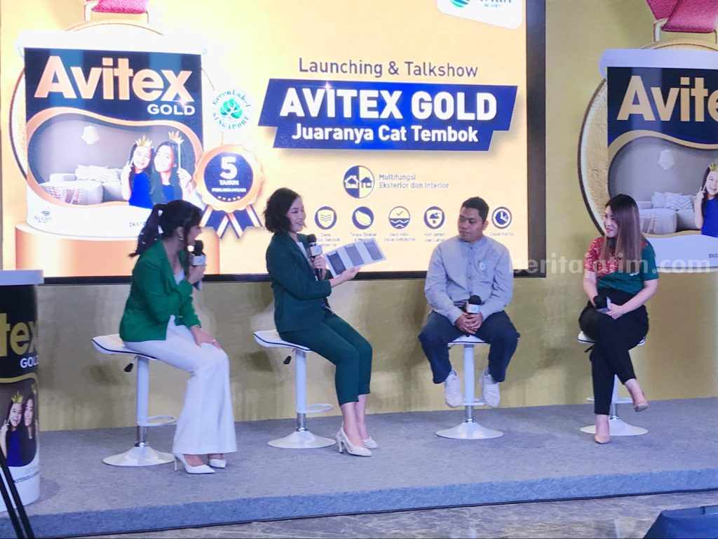 Avian Brands Luncurkan Avitex Gold, Cat Tembok Multifungsi untuk Eksterior dan Interior