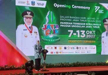 Resmi Dibuka, Jatim Fair 2022 Pamerkan Produk UMKM dan Beri Layanan Kesehatan Unggulan