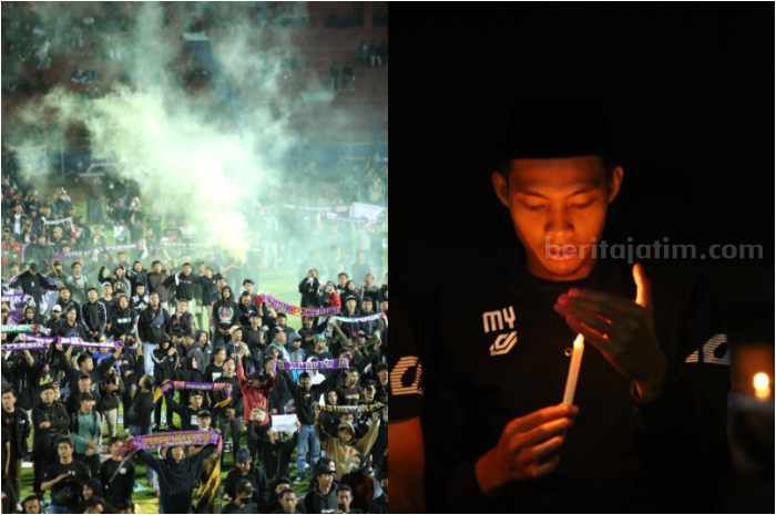 Ribuan Persikmania Hadiri Doa Bersama untuk Tragedi Kanjuruhan