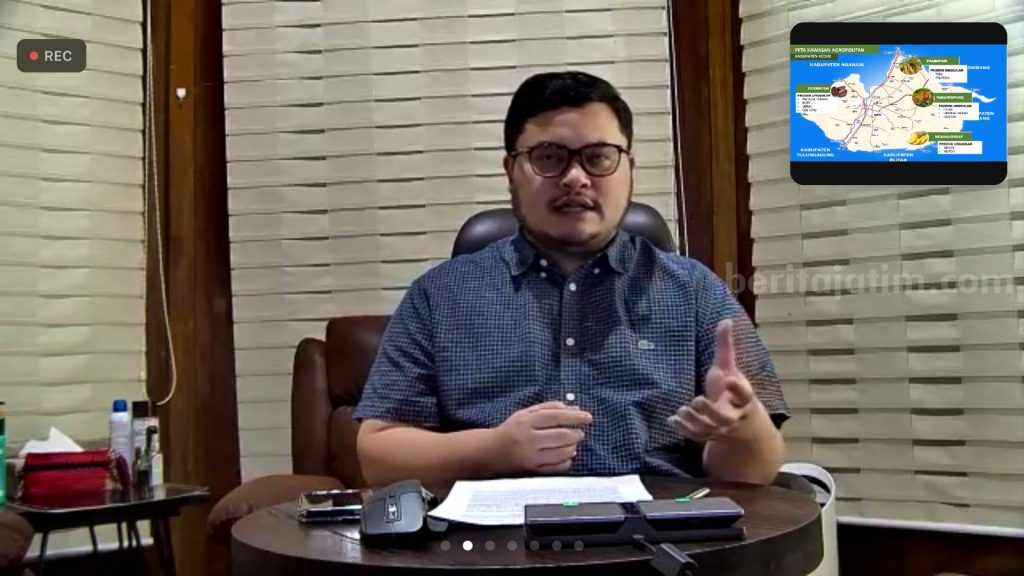 Mas Dhito Dorong Produk Unggul Pertanian Jadi Oleh-oleh Khas Kediri