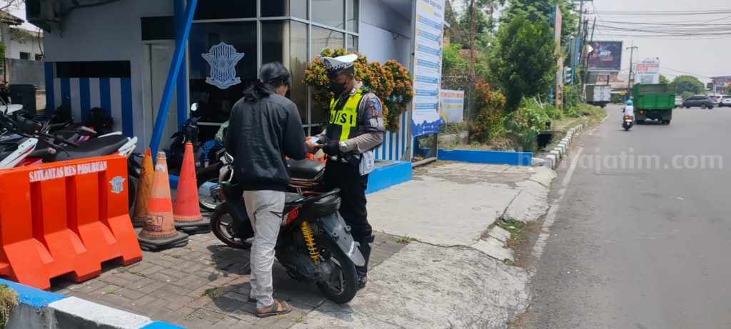 3 Hari Operasi Zebra 2022, Polres Pasuruan Tilang 583 Pengendara