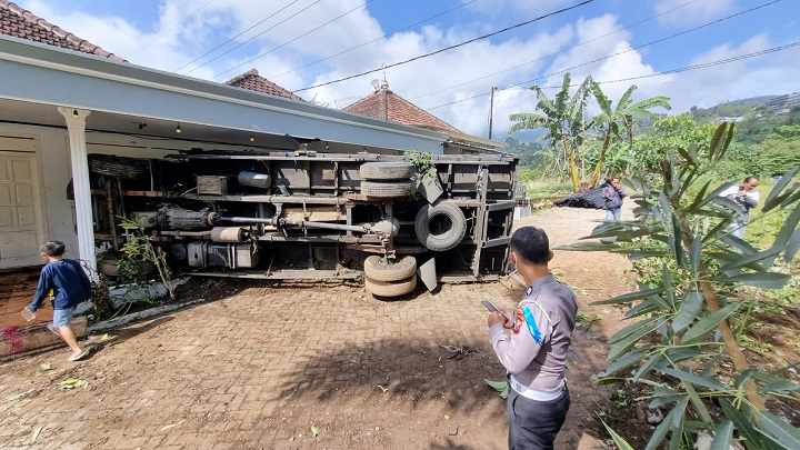Sejumlah Kecelakaan Diduga Akibat Rem Blong, Begini Analisis Satlantas Polres Magetan