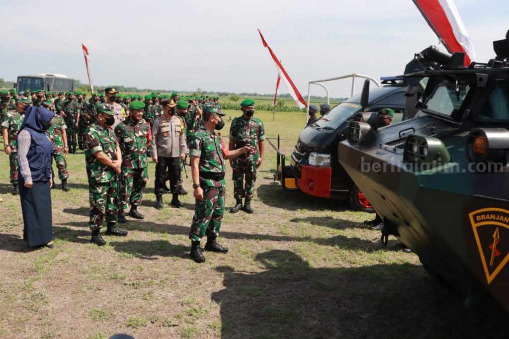 1.779 Personel Gabungan Amankan Kunker Presiden RI ke Mojokerto
