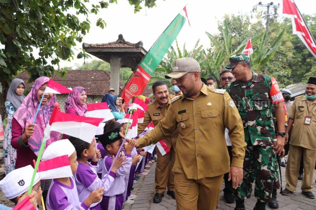 TNI Bangun Infrastruktur di Pulau Mengare Gresik