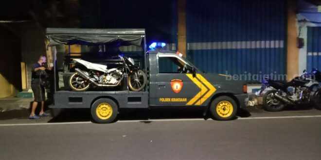 Polisi Amankan 5 Unit Sepeda Motor Saat Patroli Balap Liar di Probolinggo