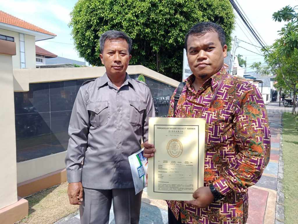 Purnawirawan Polwan Polresta Sidoarjo Somasi Teman Bisnis Properti