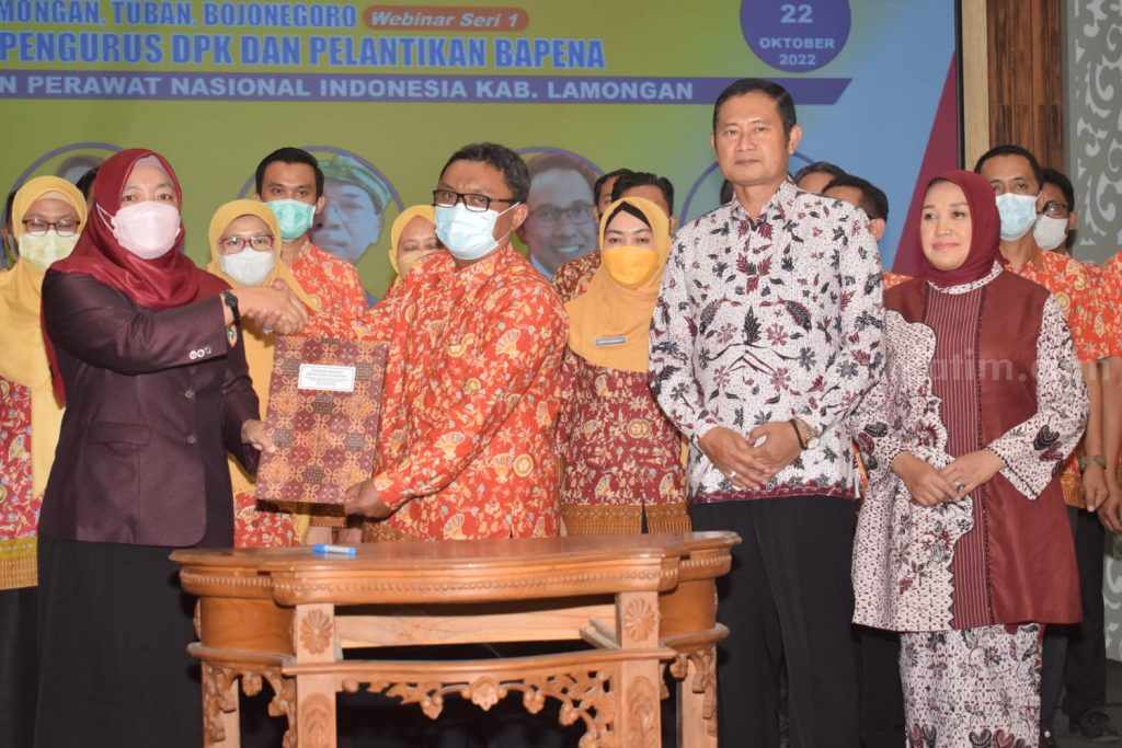 Sinergi Pemkab Lamongan dan PPNI, Mantapkan Kesiapan Tanggap Bencana