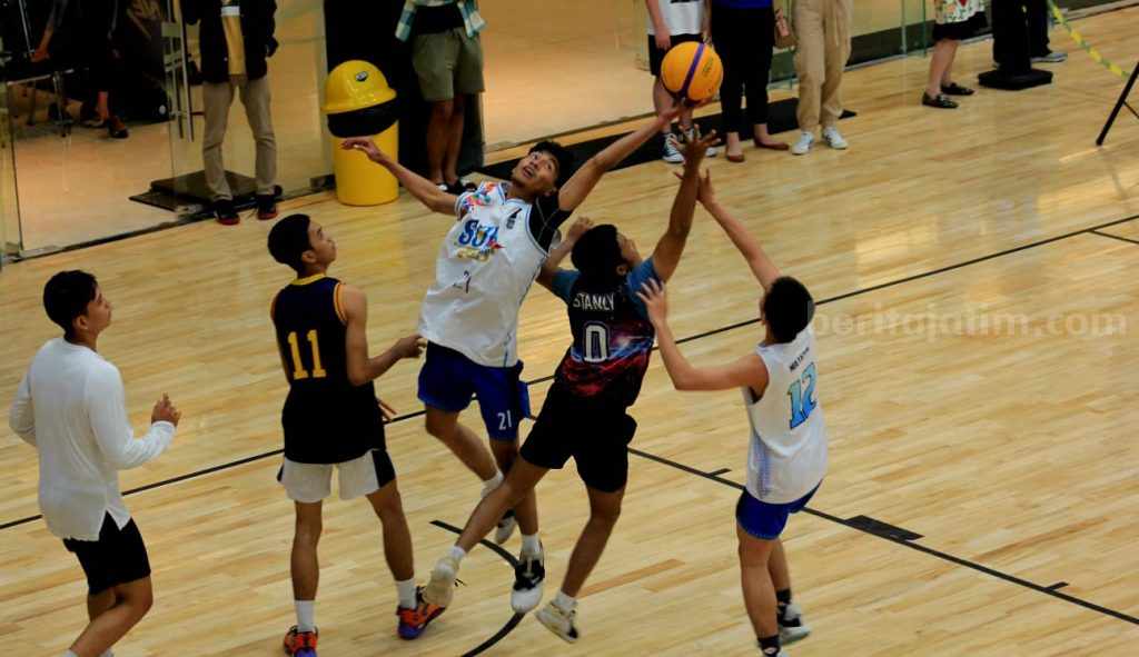 32 Tim City Surabaya Siap Hadapi Wakil Malang di Province Finals Livin by Mandiri Indonesia 3X3 Tournament