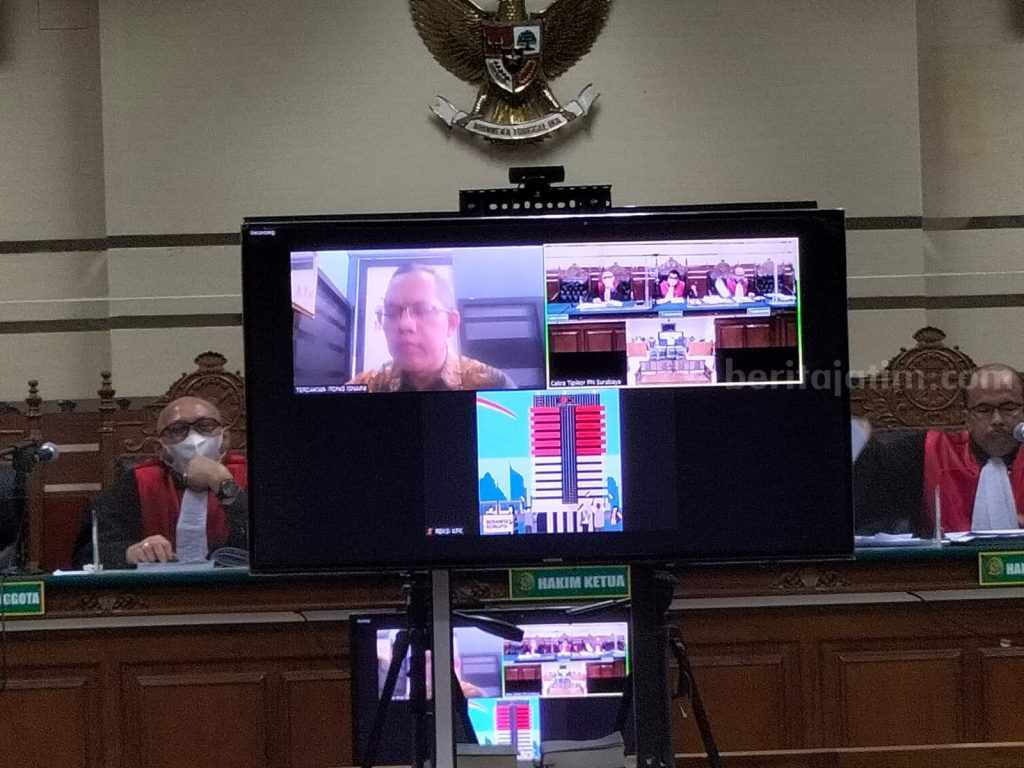 Hari Ini, Terdakwa Kasus Suap PN Surabaya Hakim Non Aktif Itong Jalani Sidang Putusan